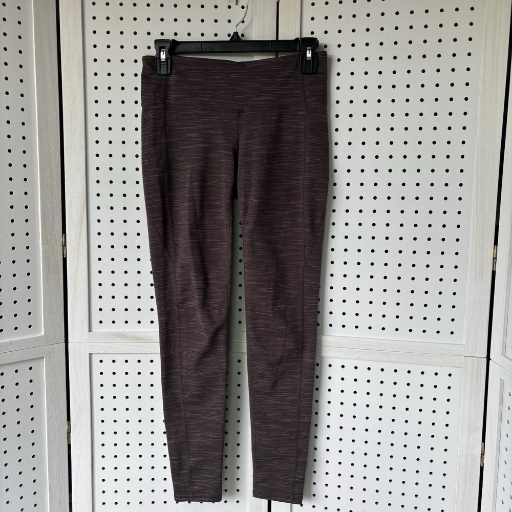 Athleta‎ Women's Small Pull On Athletic Leggings Ankle Brown